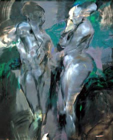 Franta, Couleur terre, 1986. 162 x 130 cm. Acrylique sur toile.