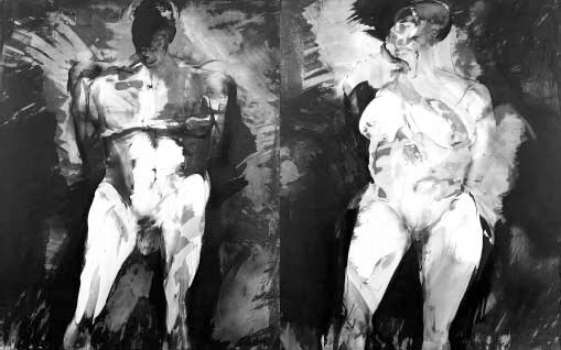 Sergio Birga, La porte au massacre des innocents, 1986.