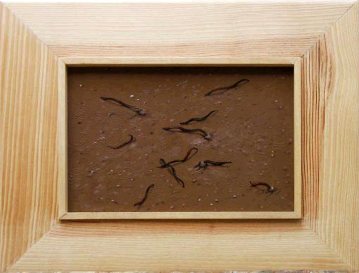 Denis Rivière, sans-titre, 2005, 35 x 24 cm. Huile sur toile.