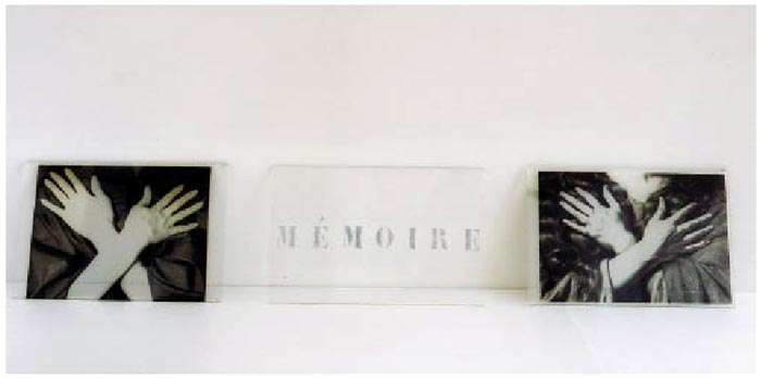 Véronique Sablery, En Mémoire (détail), 2003