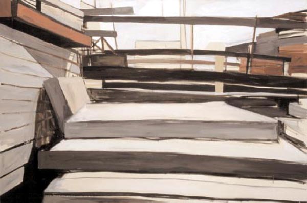 Jacqueline Taïb, Sans titre, 2000. 130 x 195 cm.