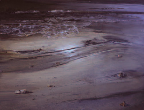 Philippe Garel, Nymphéas. Huile. 2007. 130 x 180 cm. Coll. privée.