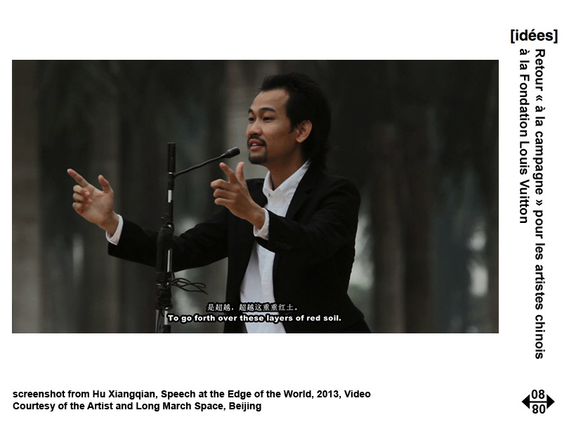 Retour - a la campagne - pour les artistes chinois