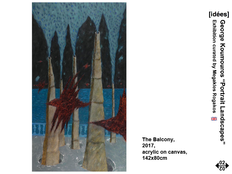George Koumouros, Portrait Landscapes ; exhibition curated by Megakles Rogakos