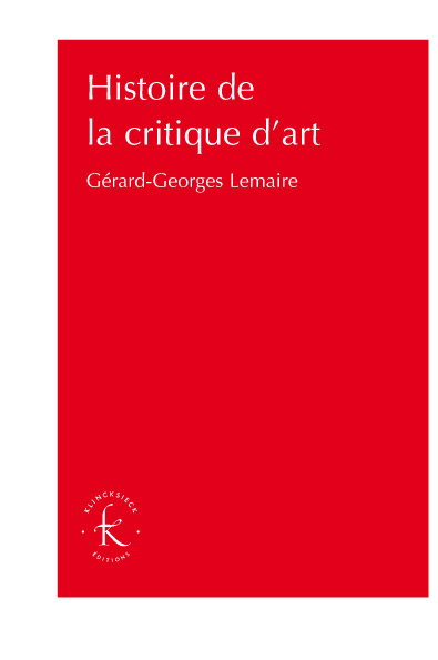 Histoire de la critique d'art