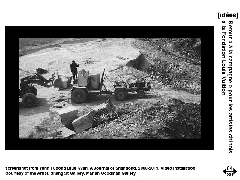 Retour - a la campagne - pour les artistes chinois