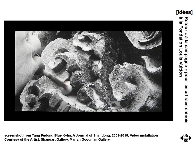 Retour - a la campagne - pour les artistes chinois