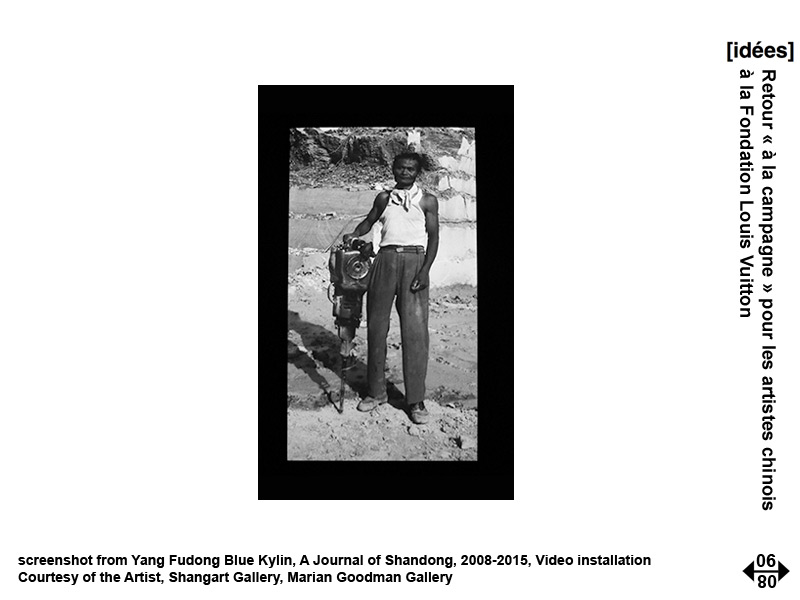 Retour - a la campagne - pour les artistes chinois