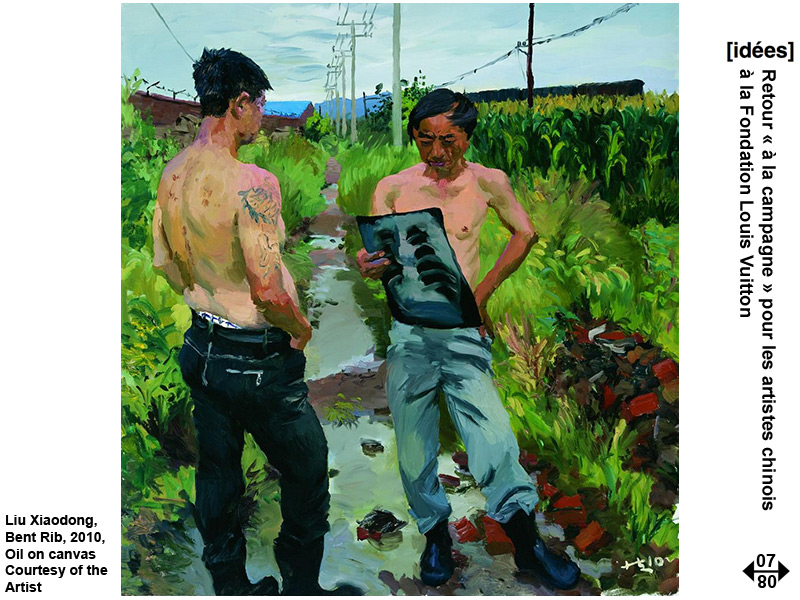Retour - a la campagne - pour les artistes chinois