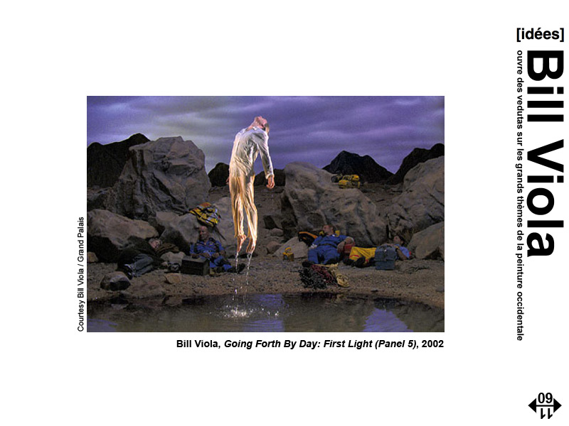 Bill Viola ouvre des vedutas sur les grands thèmes de la peinture occidentale